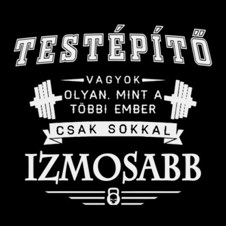 Testépítő vagyok - fehér