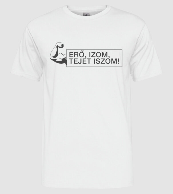  minta fehér pólón