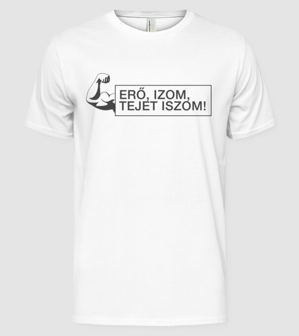  minta fehér pólón