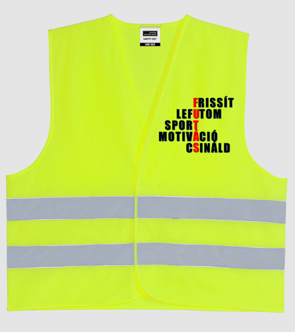  minta neonsárga pólón
