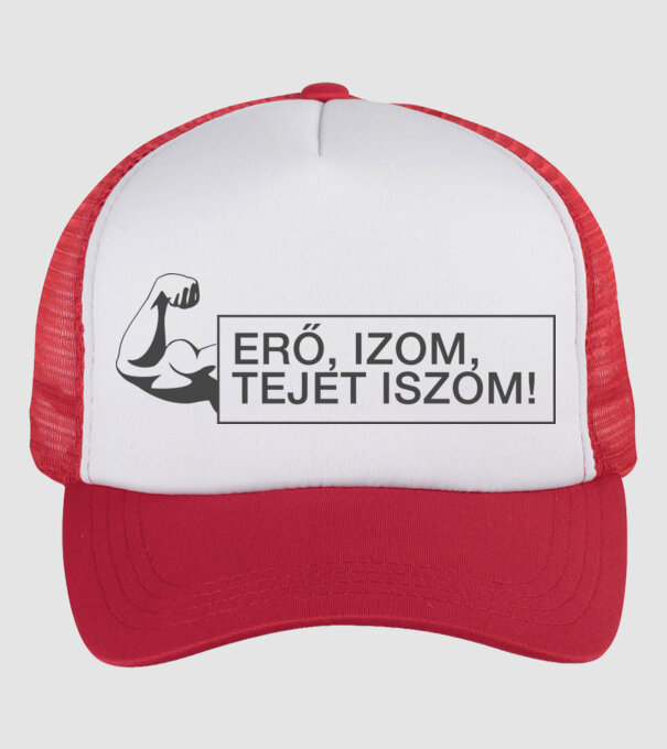  minta fehér/piros pólón