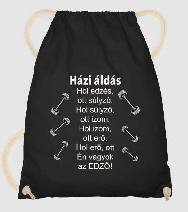  minta fekete pólón