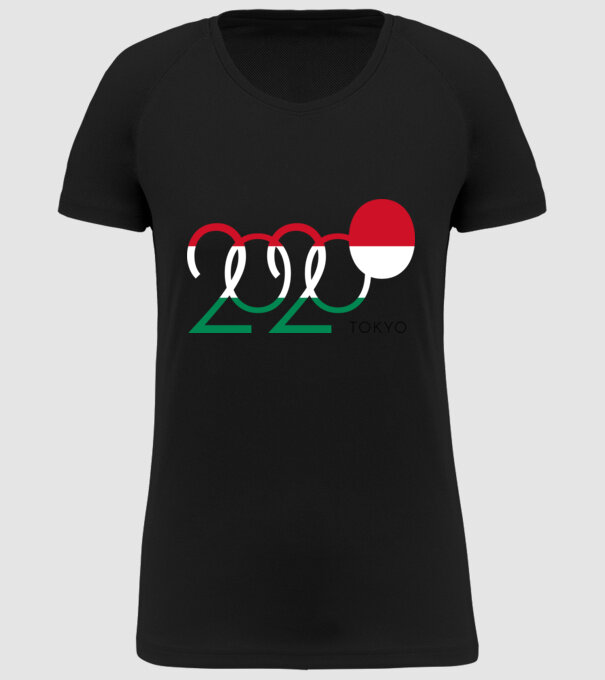  minta fekete pólón