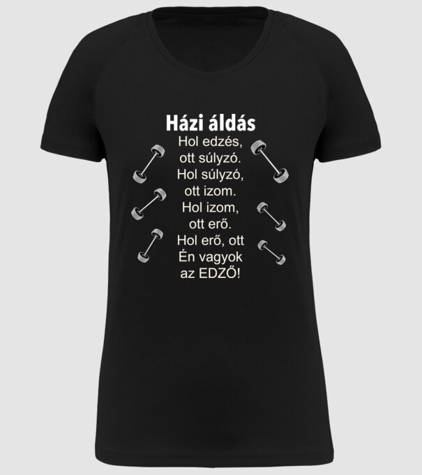  minta fekete pólón